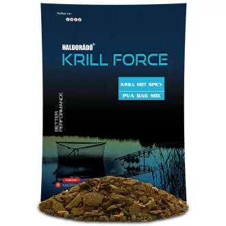   Haldorádó Krill Force PVA Bag Mix Krill Hot Spicy PVA bag mix 600 g