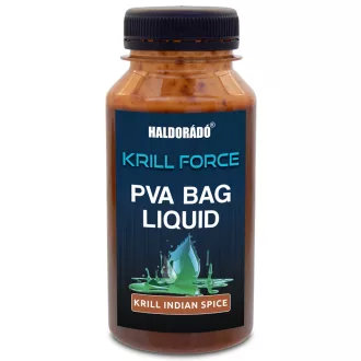   Haldorádó Krill Force PVA Bag Liquid Krill Indian Spice 180 ml folyékony aroma