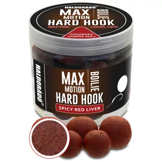   Haldorádó Max Motion Hard Hook Fűszeres Vörös Máj 16, 20 mm wafter 100 g horogbojli