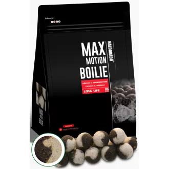   Haldorádó Max Motion Long Life Kókusz & Tigrismogyoró 16 mm 800 g etetőbojli