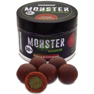   Haldorádó Monster Magnum 30+ Mm Tonhal & Szúnyoglárva 200 g horogbojli