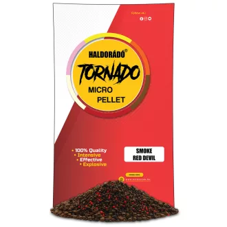   Haldorádó Tornado Smoke Micro Pellet Red Devil 400 g etetőpellet