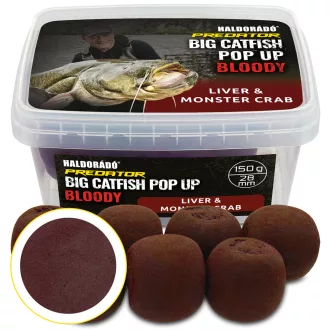   Haldorádó Catfish Bloody Liver & Monster Crab 200 g pop-up csali 28 mm