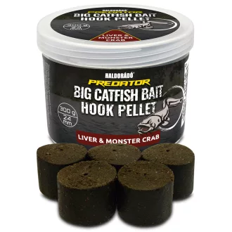   Haldorádó Catfish Bait Hook Pellet Liver & Monster Crab 24 mm 300 g horogpellet