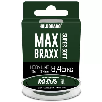   Haldorádó Max Braxx Super Soft Hook 0,14 mm 8,45 kg fonott előkezsinór
