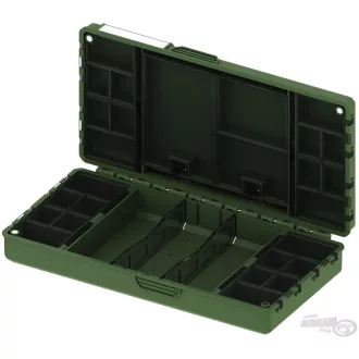   Haldorádó Tackle Pontyos aprócikk tartó 248 × 130 × 46 mm aprócikkes doboz