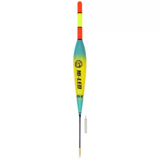   Haldorádó Ni-LED világító 15 g + ajándék lithium elem LED-es úszó