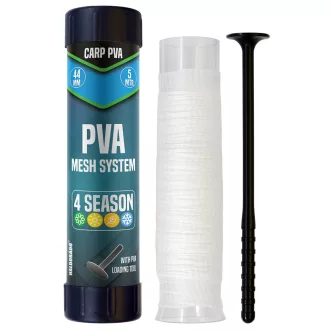   Haldorádó Carp PVA Mesh System 44 mm PVA háló csövön tömörítővel 5 m PVA háló készlet