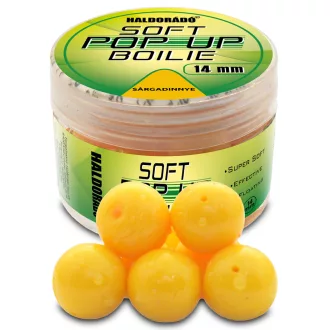   Haldorádó Super Soft Pop-Up Sárgadinnye 14 mm imitációs horogcsali 20 db
