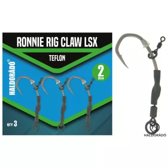   Haldorádó Ronnie Claw LSX saskarom Pup Up csalikhoz 2-es előkötött horog