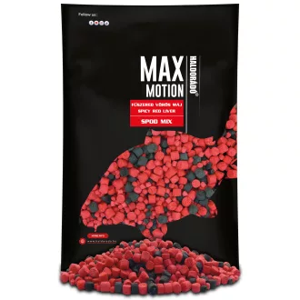   Haldorádó Max Motion Spod Mix Fűszeres Vörös Máj 750 g etetőpellet