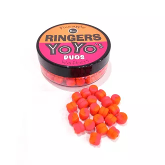 Ringers Yoyo Duos Orange And Pink 8 mm wafter csali