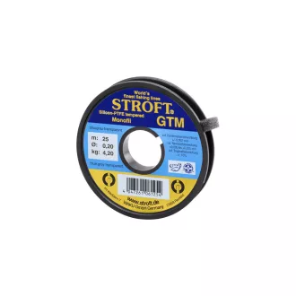   Stroft GTM 0,20 mm 25 m átlátszó / szürke monofil előkezsinór