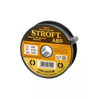   Stroft ABR 0,18 mm 200 m átlátszó / barna monofil főzsinór
