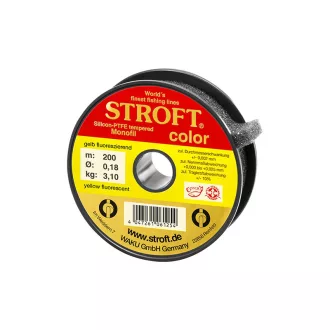   Stroft Color Fluorescent 0,18 mm 200 m sárga monofil főzsinór