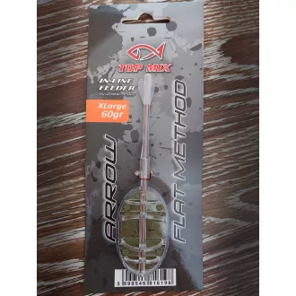 Top Mix Arrow Flat XL method feeder kosár 60 g