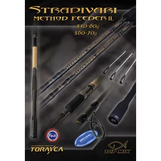   Top Mix Stradivari Method Feeder II 330 cm 60 g 3+3 részes feeder horgászbot