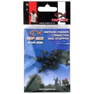   Top Mix method feeder gyorskapocs army zöld "S előkerögzítő