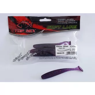 Top Mix Shiner Shad lila piros 10 cm gumihal