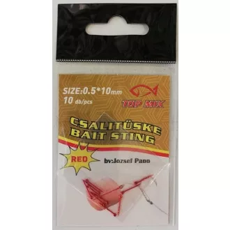 Top Mix piros Waftersekhez 0,5 × 10 mm csalitüske