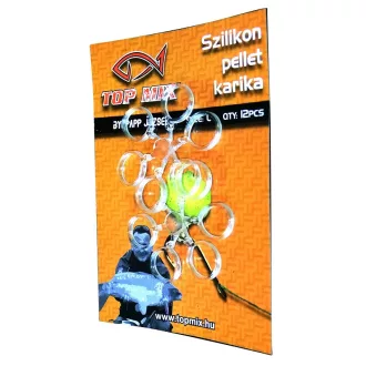   Top Mix szilikon pellet karika "S csalirögzítő szilikon
