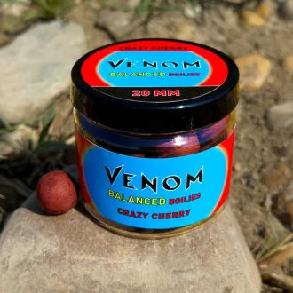 Feedermánia Venom Balanced Crazy Cherry 16 mm horogbojli