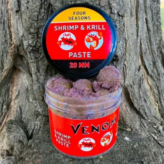   Feedermánia Venom Shrimp & Krill Paste Four Seasons 20 mm 150 ml horogbojli