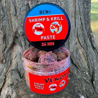   Feedermánia Venom Shrimp & Krill Paste Bcn+ 24 mm 250 ml horogbojli